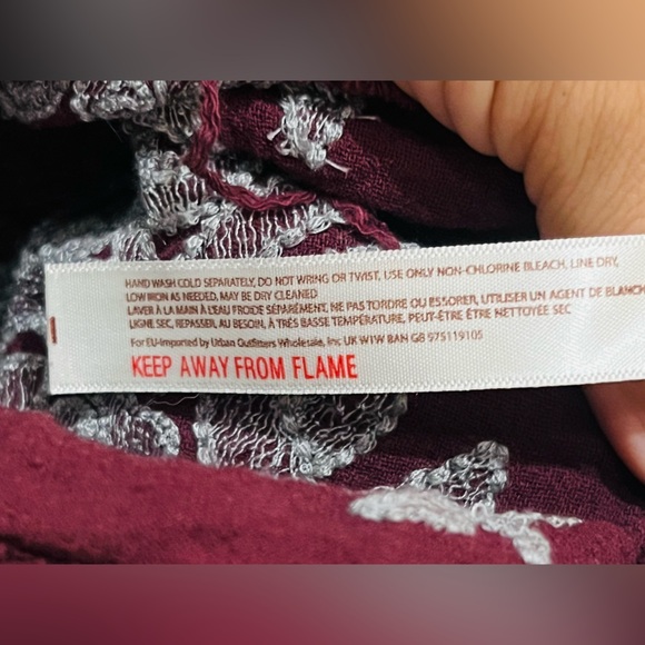 FREE PEOPLE Intimately Songbird Embroidered Romper Gauze  Women's XS - Picture 7 of 8